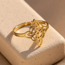 Bague Ajustable « Nœud de Sorcière »