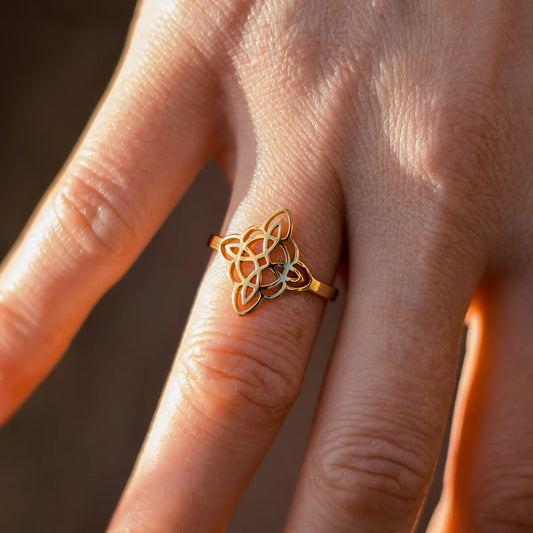 Bague Ajustable "Protection Éternelle"