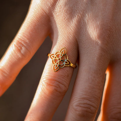 Bague Ajustable "Protection Éternelle"